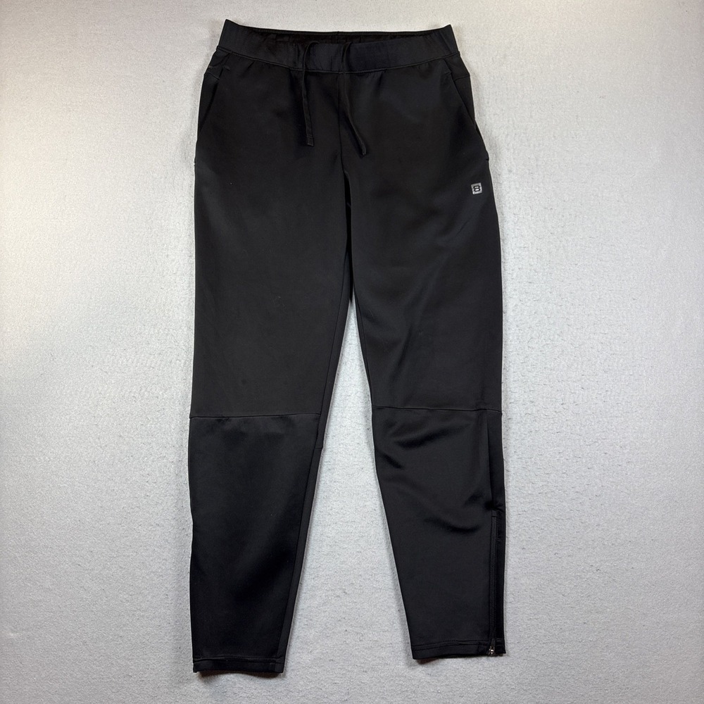 Layers 8 Qwick-Dry Black Athletic Pants Womens Medium Drawstring Pockets